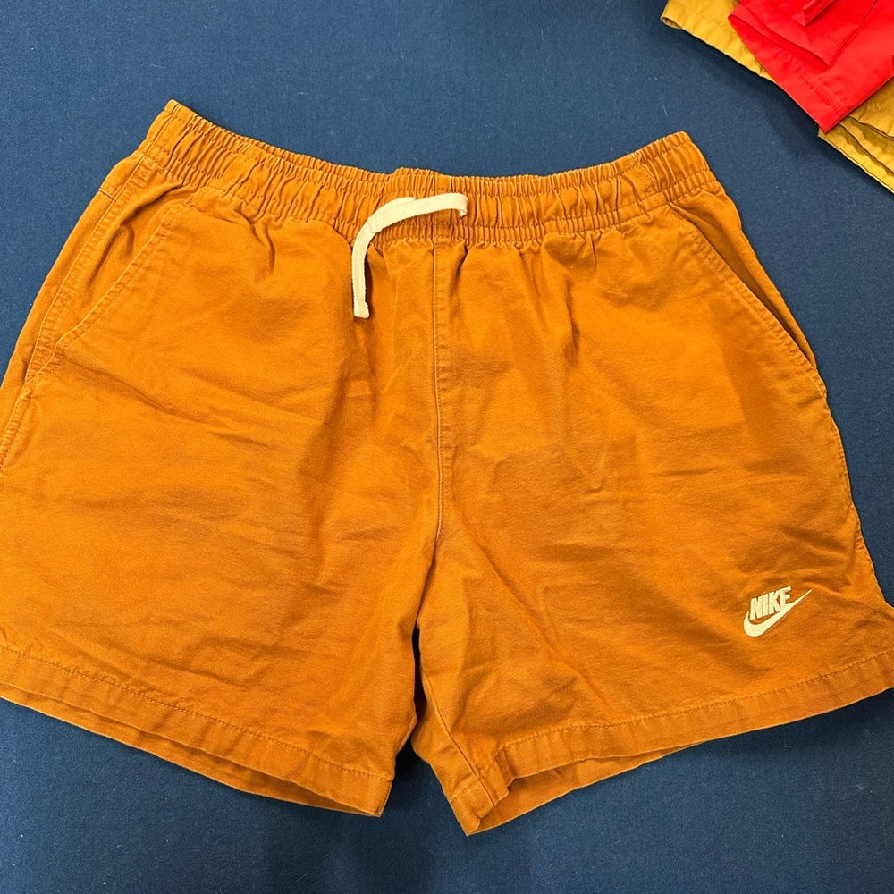 Nike Burnt Orange Athletic Shorts
